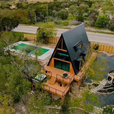 The Pedernales A-Frame Villa Fredericksburg Dış mekan fotoğraf