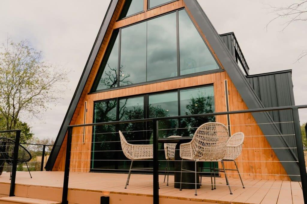 The Pedernales A-Frame Villa Fredericksburg Dış mekan fotoğraf