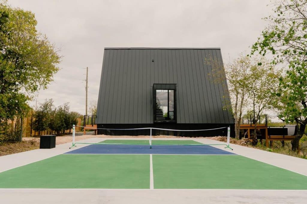 The Pedernales A-Frame Villa Fredericksburg Dış mekan fotoğraf