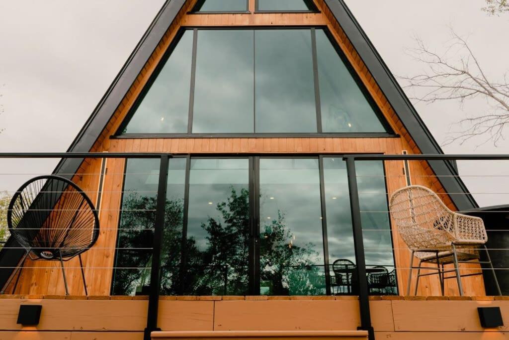 The Pedernales A-Frame Villa Fredericksburg Dış mekan fotoğraf