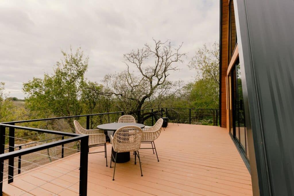 The Pedernales A-Frame Villa Fredericksburg Dış mekan fotoğraf