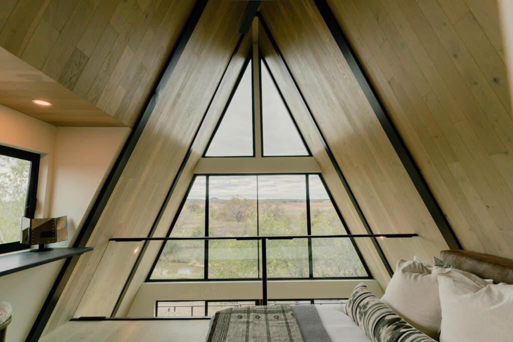 The Pedernales A-Frame Villa Fredericksburg Dış mekan fotoğraf